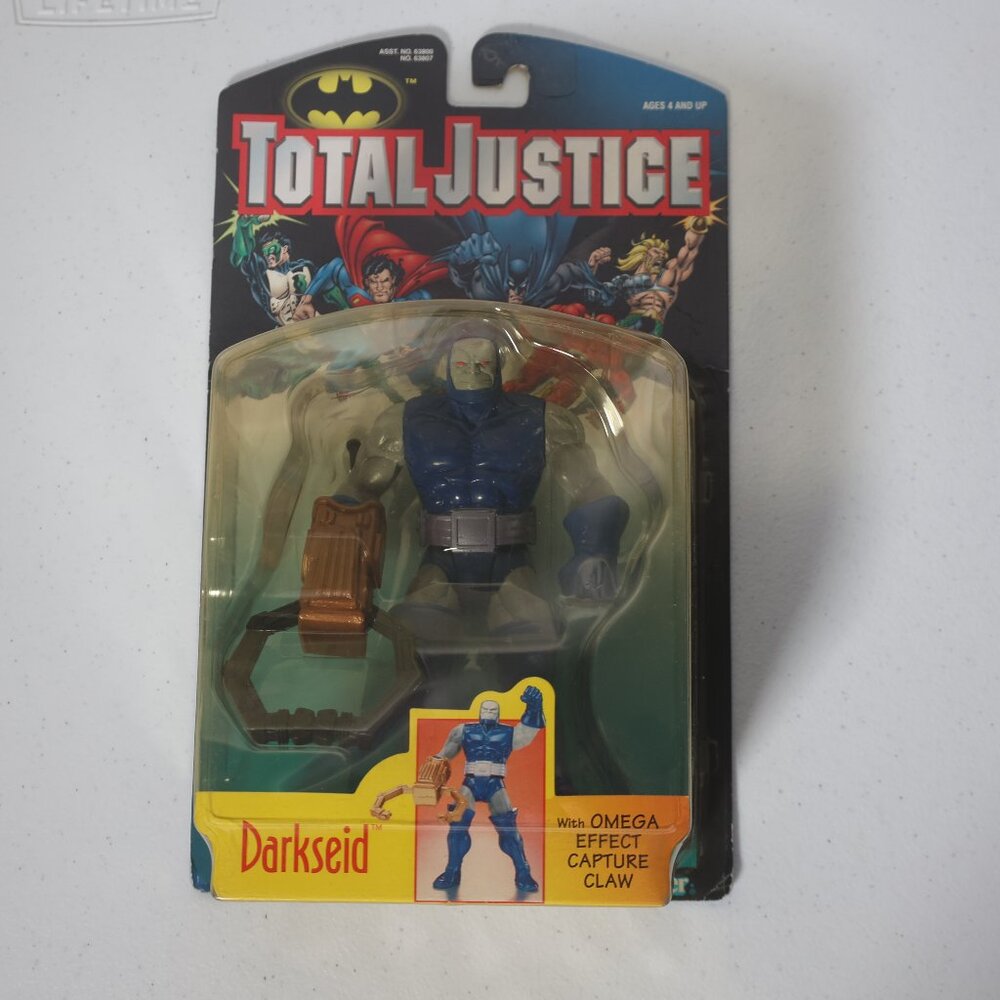 Vintage 1996 Kenner DC Comics Total Justice Darkseid Figure Sealed New In Box
